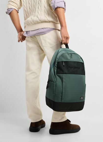 ZIP CLOSURE LAPTOP RUCKSACK