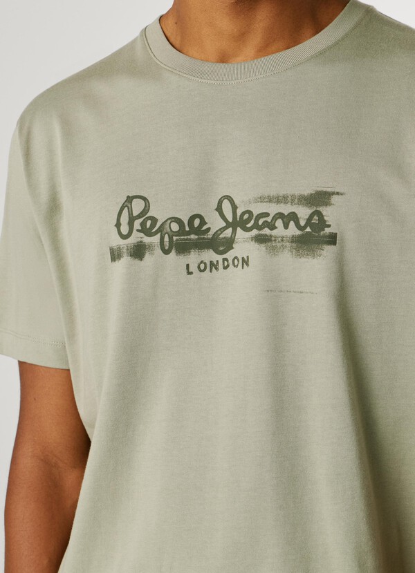 REGULAR FIT LOGO PRINT T-SHIRT