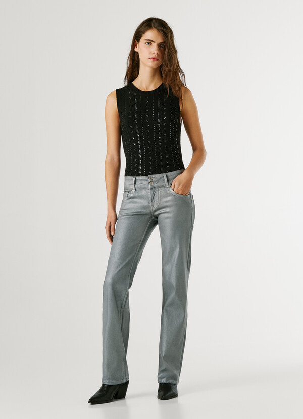 LOW-RISE STRAIGHT FIT JEANS - VENUS