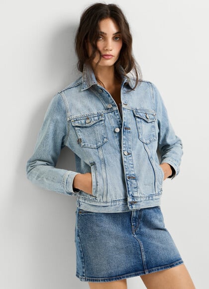 REGULAR FIT DENIM JACKET