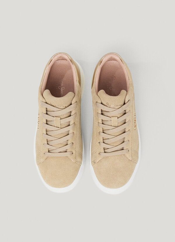 YARA -  ZAPATILLAS ANTE SUELA CUPSOLE 