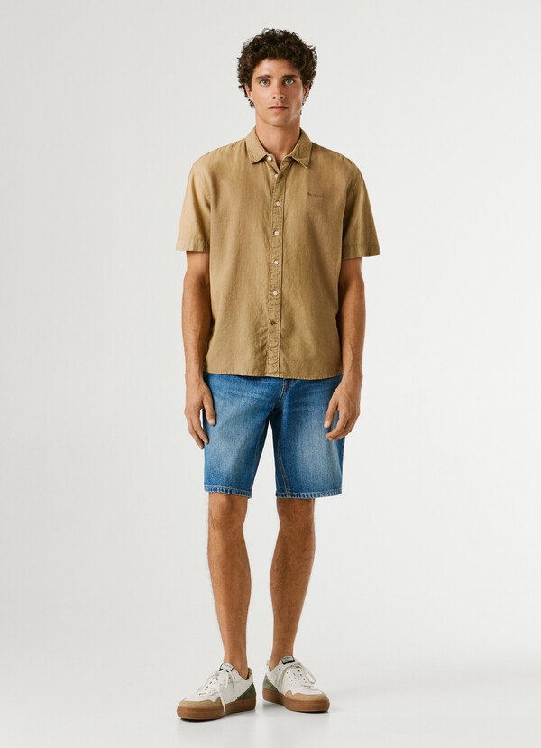 GARMENT DYED SHIRT