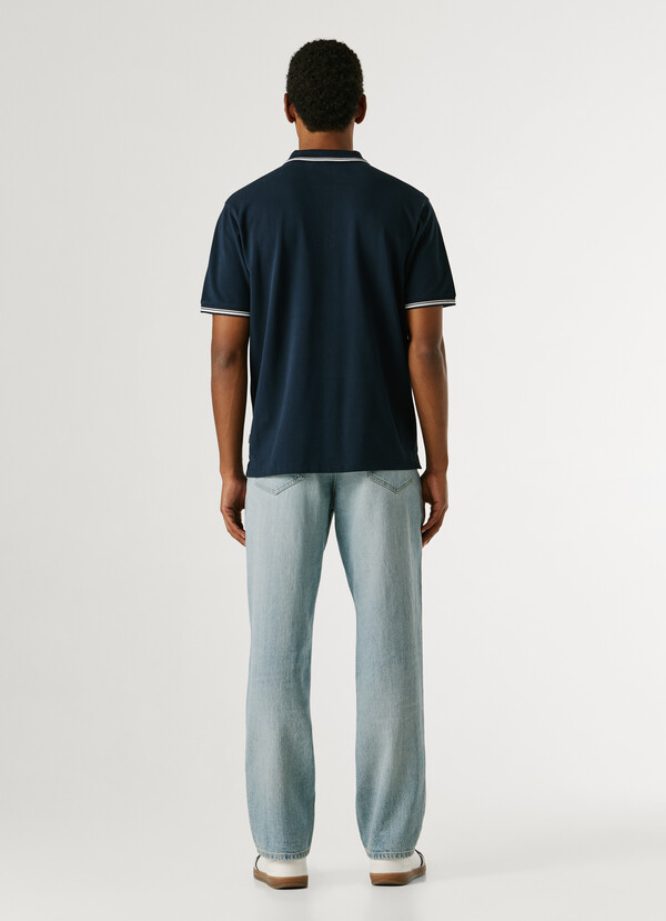 REGULAR FIT PIQU&Eacute; POLO
