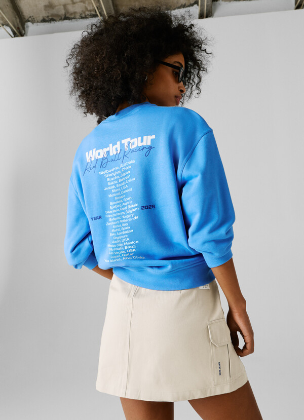 RELAXED FIT CREW NECK SWEATSHIRT