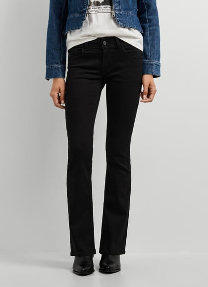 PIMLICO - LOW-RISE FLARE FIT JEANS