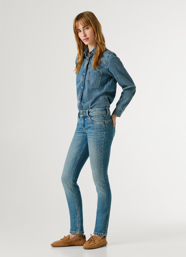 ICONIC BROOKE - LOW-RISE SLIM FIT JEANS