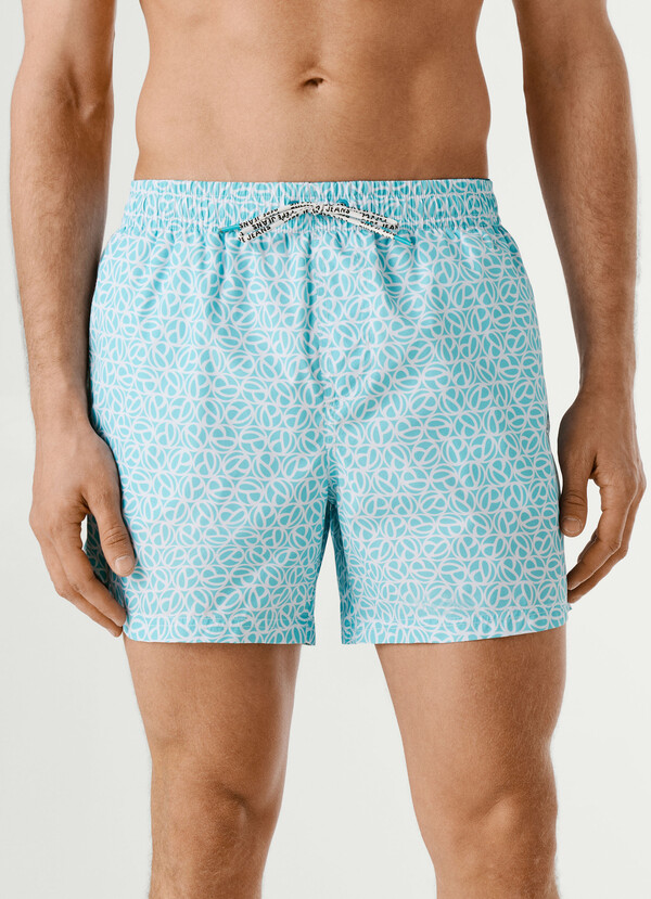 SWIM SHORTS ALL-OVER MONOGRAM