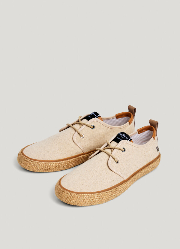 HEMP BLUCHER SHOES