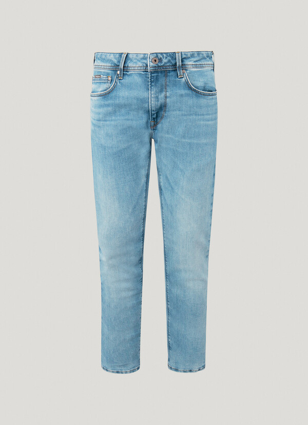 REGULAR FIT MID-RISE JEANS - STANLEY