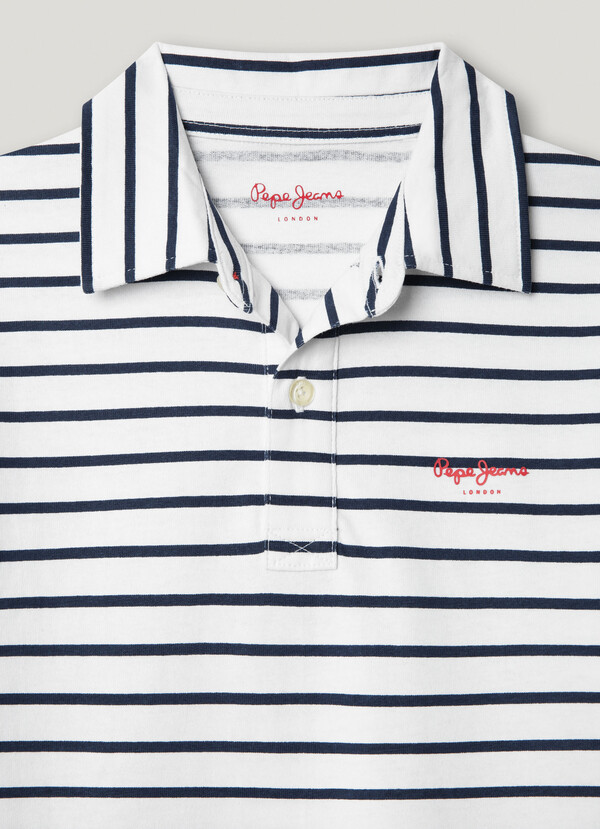 REGULAR FIT STRIPED POLO