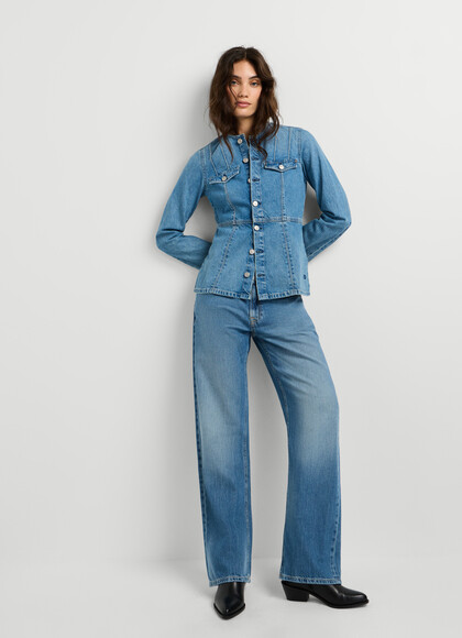 LOW-RISE LOOSE FIT JEANS - NICKY