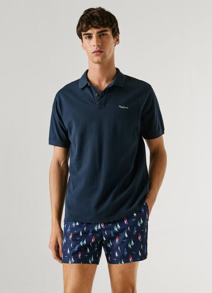 SWIM SHORTS WITH SAILBOATS