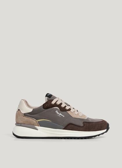 BAMPTON - TRAINERS WITH SUEDE DETAILS