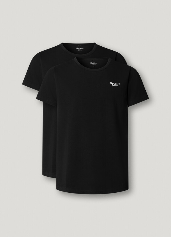 2PACK STRETCH COTTON T-SHIRTS