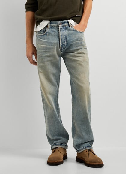BEXLEY - RELAXED FIT MID-RISE JEANS