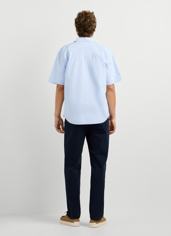 CASUAL FIT POPLIN SHIRT