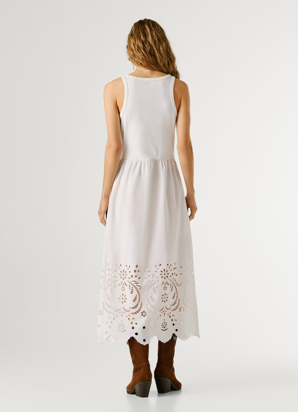 OPENWORK DETAIL MAXI DRESS