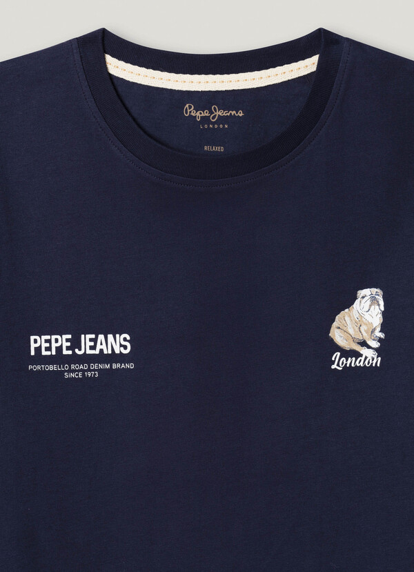 RELAXED FIT BACK PRINT T-SHIRT