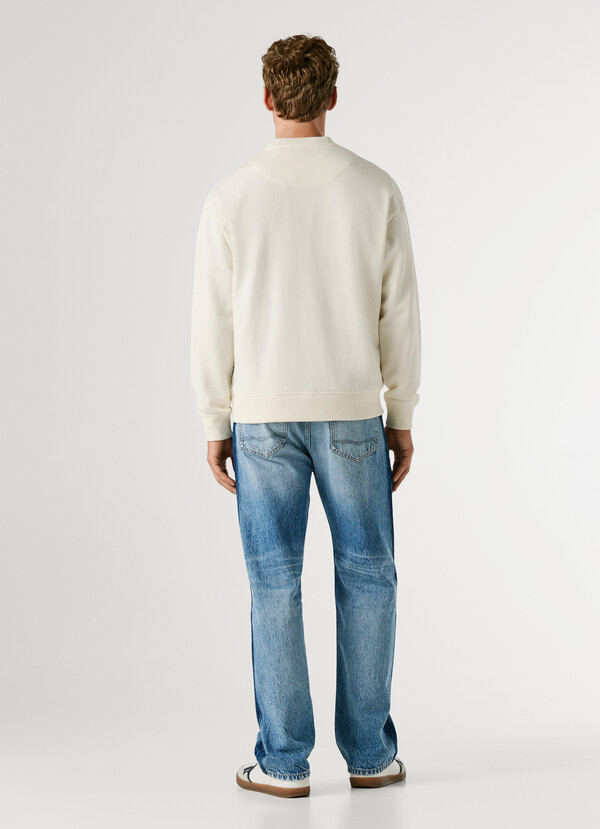 CREW NECK LOGO SWEATSHIRT