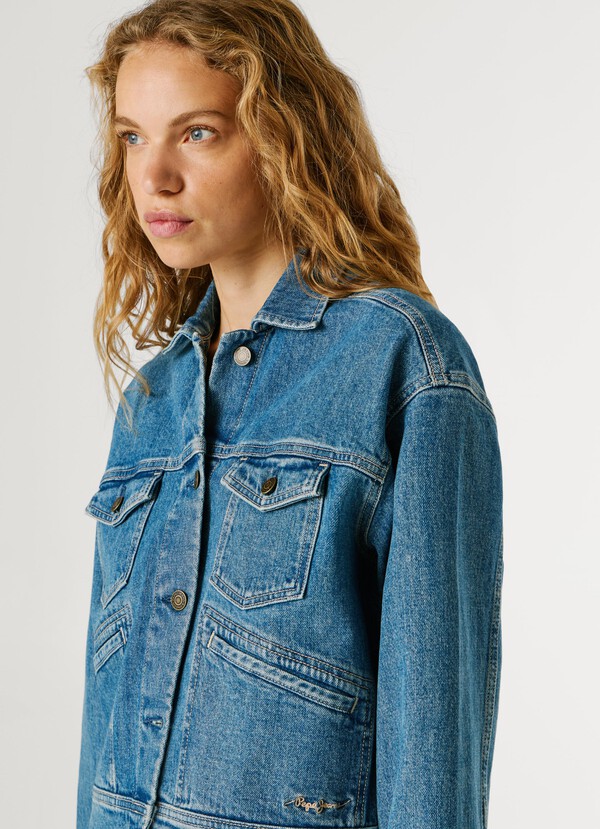 RELAXED FIT DENIM JACKET