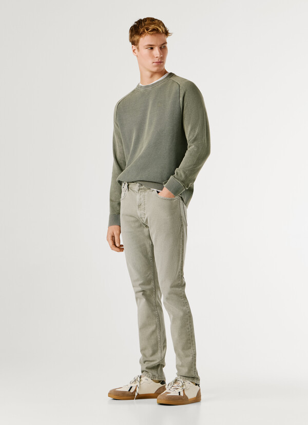 TAPER FIT MID-RISE JEANS - STANLEY