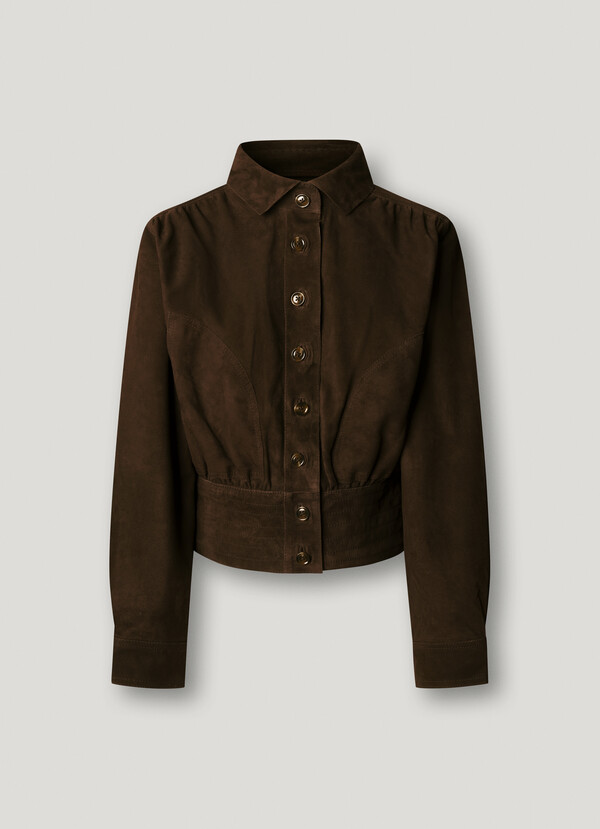 SUEDE BOMBER JACKET
