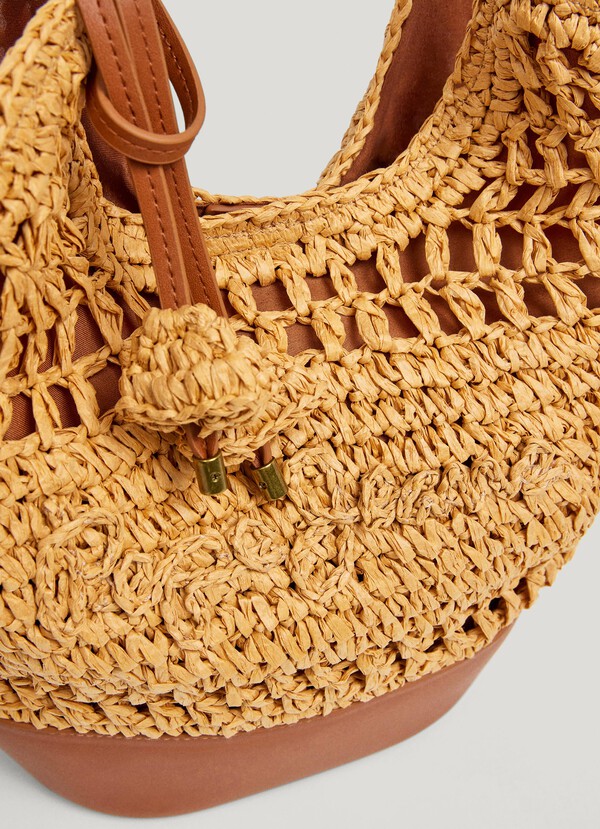 RAFFIA TOTE BAG