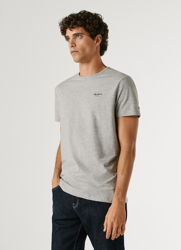 SLIM FIT LOGO PRINT T-SHIRT