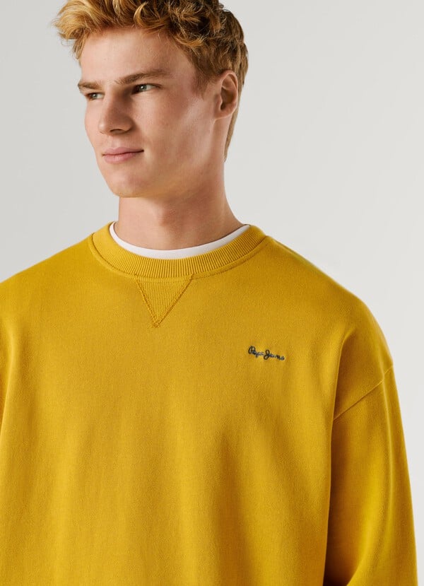 CREW NECK LOGO SWEATSHIRT