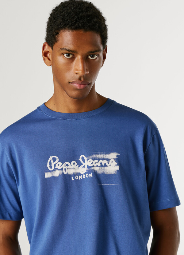 REGULAR FIT LOGO PRINT T-SHIRT