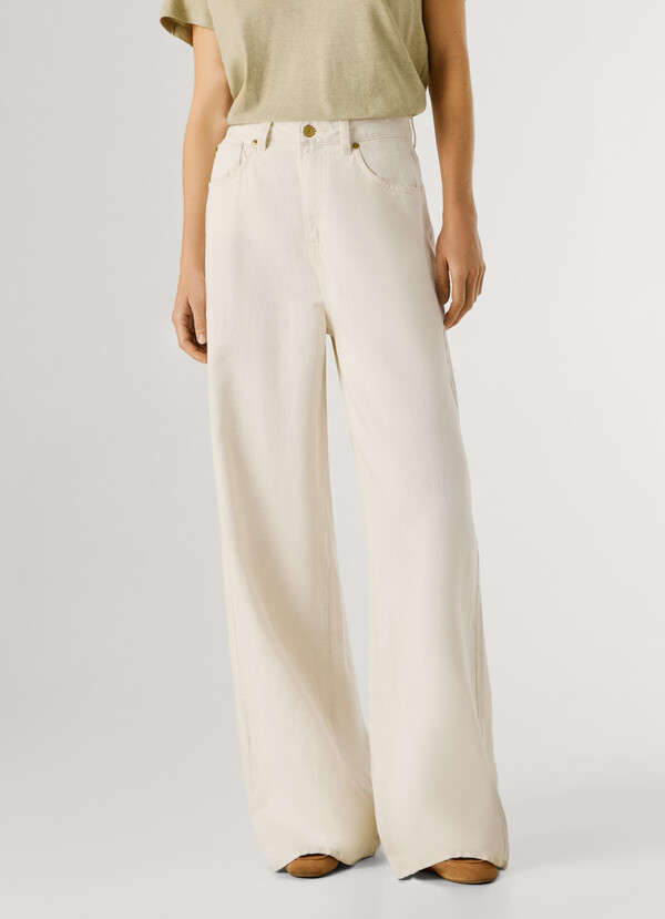 HIGH-RISE WIDE FIT JEANS - JAIMY