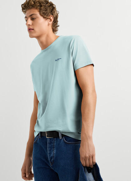 SLIM FIT LOGO PRINT T-SHIRT