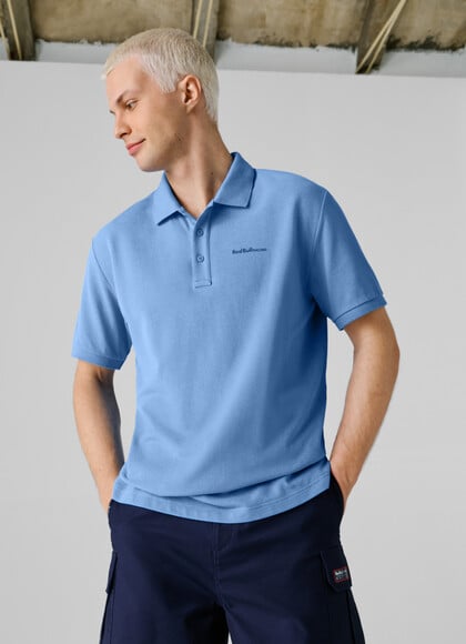 RELAXED FIT PIQU&Eacute; POLO