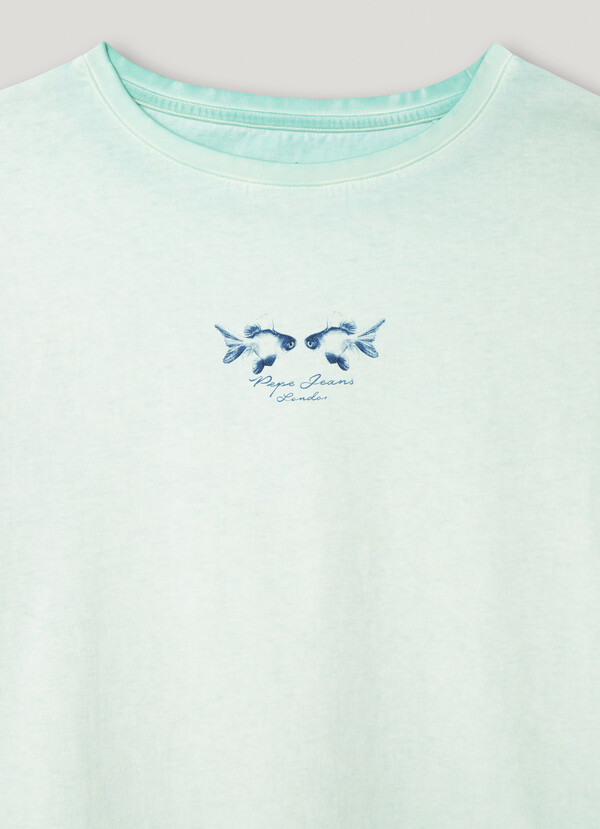 RELAXED FIT BACK PRINT T-SHIRT