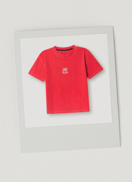 RELAXED FIT BACK PRINT T-SHIRT