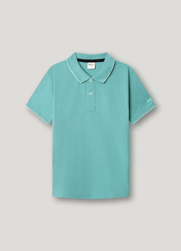 REGULAR FIT PIQU&Eacute; POLO