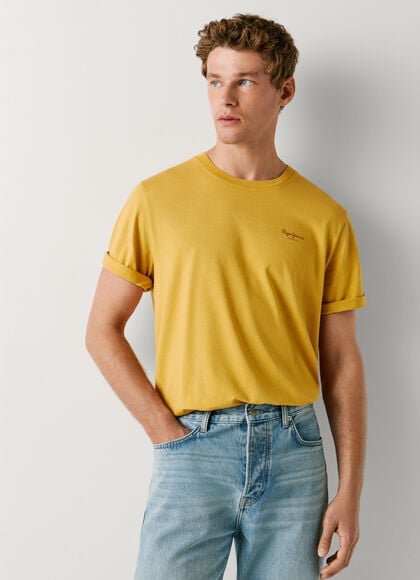 REGULAR FIT LOGO PRINT T-SHIRT