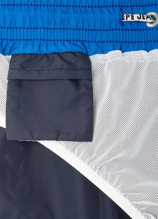 PRINTED LOGO SWIM SHORTS