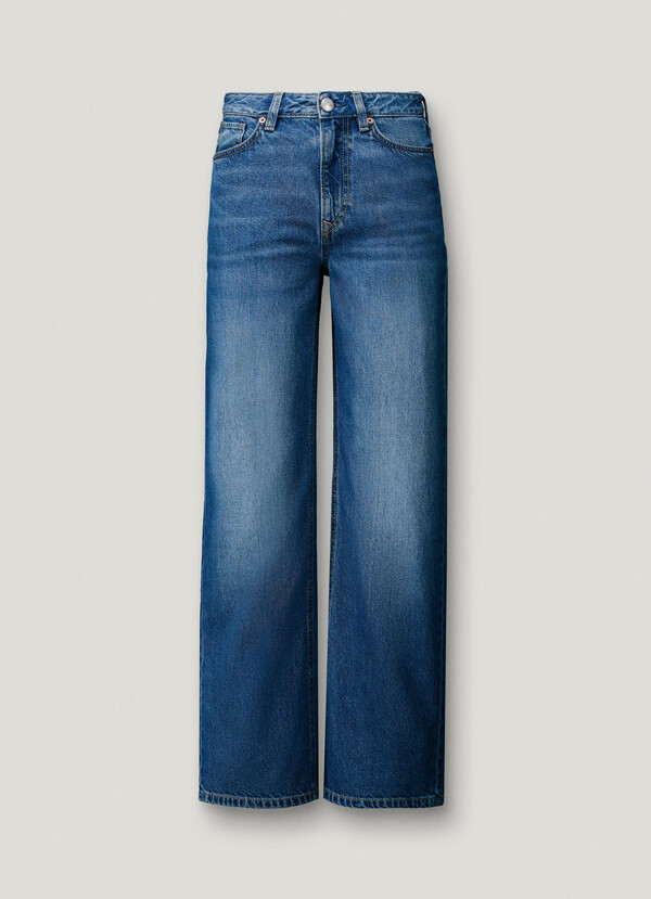 HIGH-RISE STRAIGHT FIT JEANS - LEXA