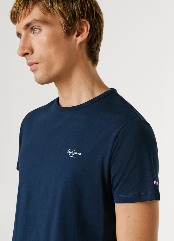SLIM FIT LOGO PRINT T-SHIRT