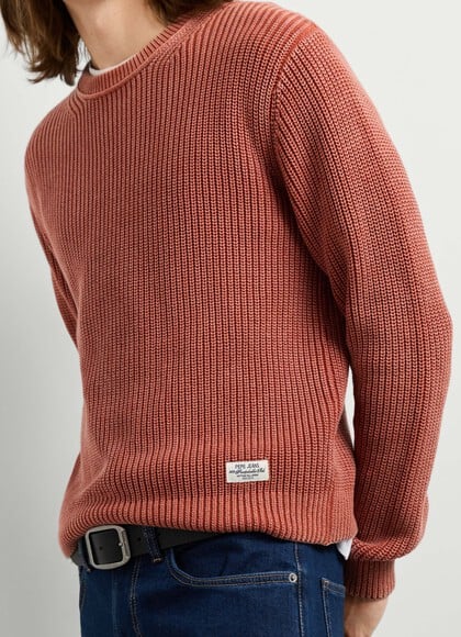 REGULAR FIT CREW NECK KNIT JUMPER