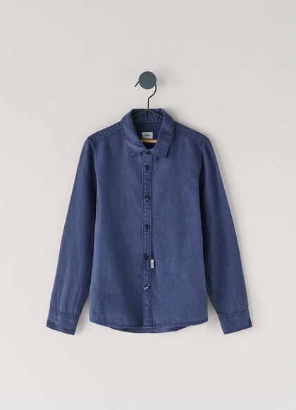 REGULAR FIT LINEN SHIRT