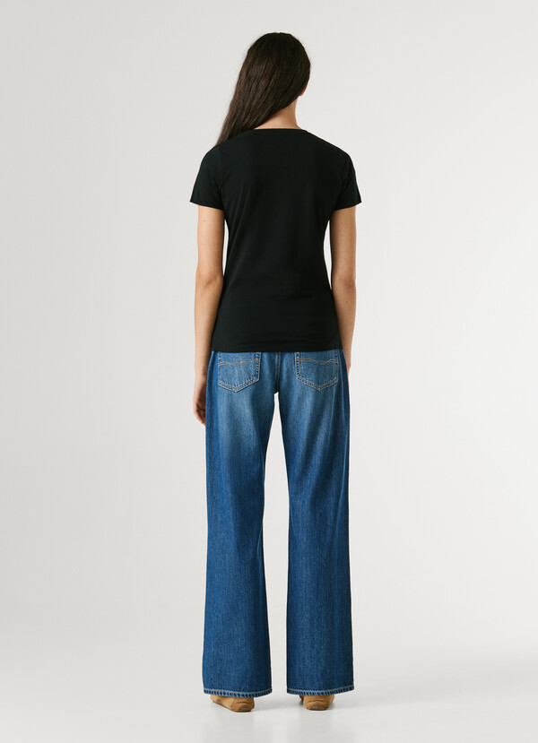 SLIM FIT LOGO PRINT T-SHIRT