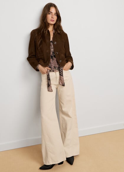 BELLE - HIGH-RISE FLARE FIT JEANS