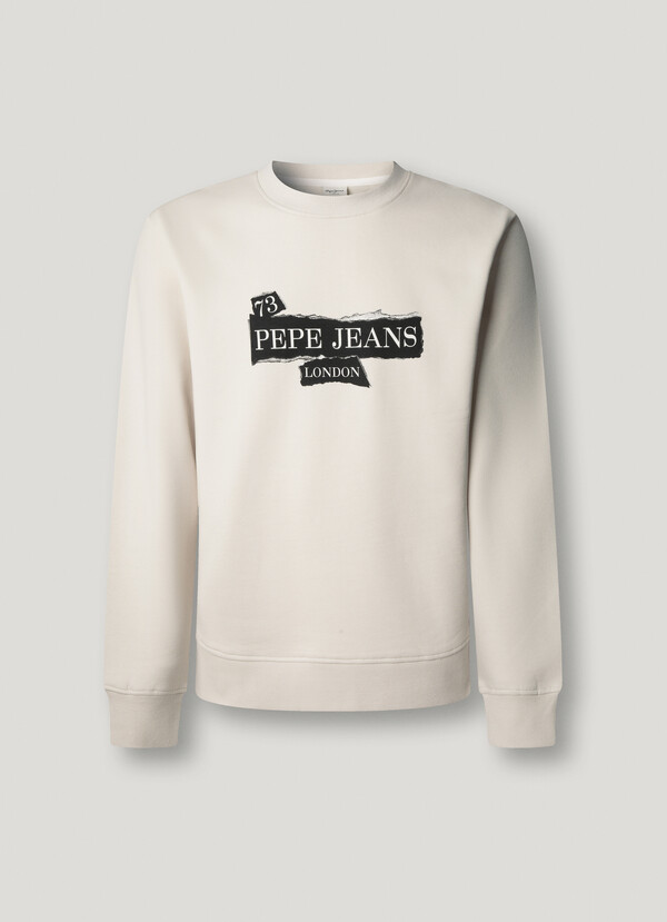 REGULAR FIT CREW NECK SWEATSHIRT