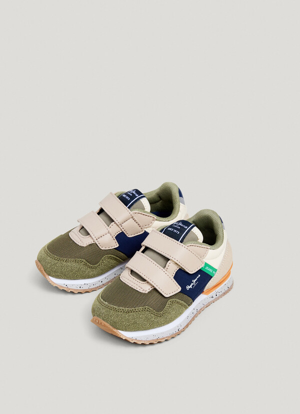 RUNNING TRAINERS WITH VELCRO CLOSURE - LONDON