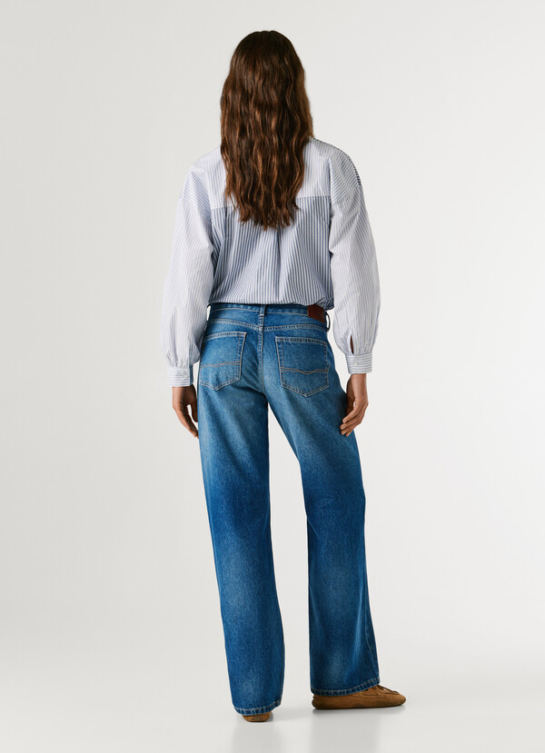 MID-RISE LOOSE FIT JEANS - HAZEL