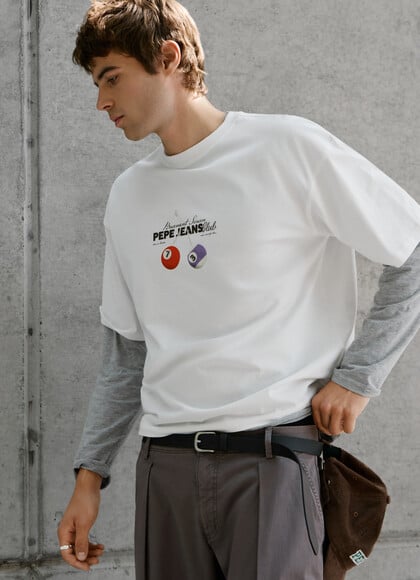 BOXY FIT PRINTED GRAPHIC T-SHIRT