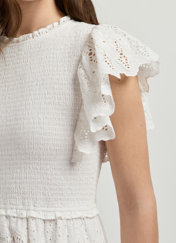 OPENWORK DETAIL MAXI DRESS