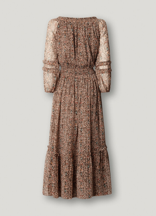 FANTASY PRINT MAXI DRESS